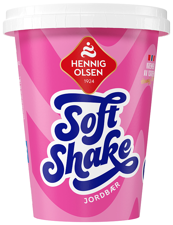 Soft Shake Jordbær