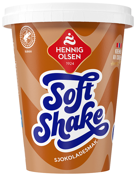 Soft Shake Sjokoladesmak